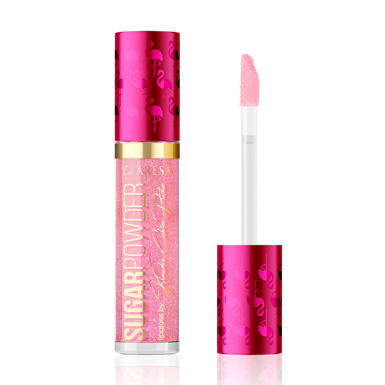 Блиск для губ Claresa SugarPowder Lipgloss 04 Pinkobello, 4.2 г